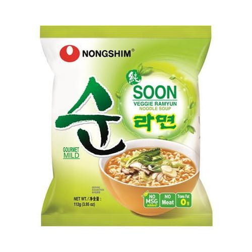 Zupa instant wege. Soon Veggie Ramyun 20 x 112g