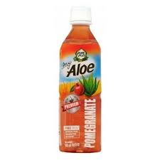 Napój z aloesem o smaku granat 500 ml - Pure Plus