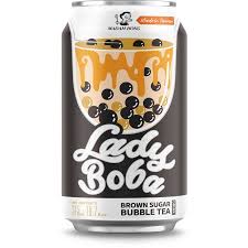 Napój niegazowany Bubble Tea Brown Sugar 315 ml -  Lady Boba