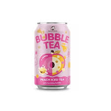Napój niegazowany Bubble Tea o smaku brzoskwinia 320 ml - Lady Boba