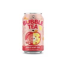 Napój niegazowany Bubble Tea o smaku jabłko 320 ml - Lady Boba
