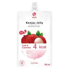 Galaretka konjac o smaku lychee 150 ml - JELLY.B.