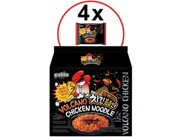 Zupka koreańska Volcano Chicken Noodles 140g - Paldo