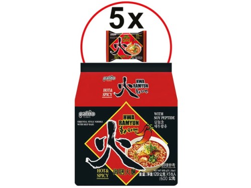 Zupka koreańska Hwa Ramyun Hot 120g - Paldo