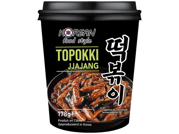 Topokki Rice Cake Black Bean