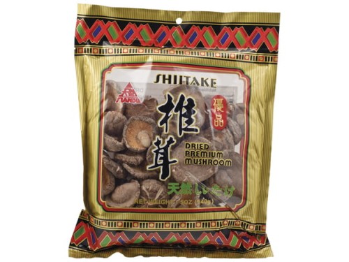 Grzyby shiitake suszone 140g - Tiandu