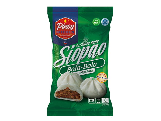 Siopao z Wieprzowiną w Stylu Bola Bola 300g - Pinoy Kitchen