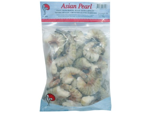 Krewetki 8,12 Ekstra duże krewetki 1kg 750g - Asian Pearl