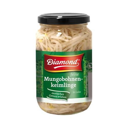 Kiełki fasoli mung w zalewie 330g - Diamond
