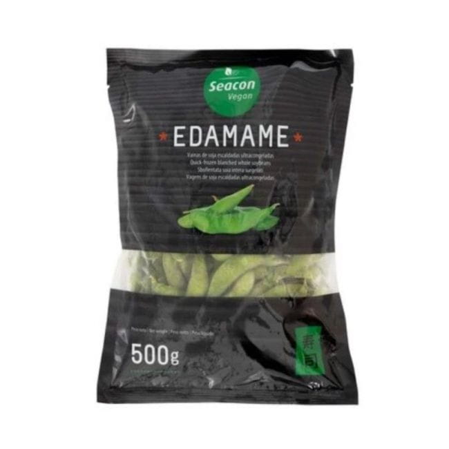 Edamame całe strąki mroż. 500g - Seacon Vegan