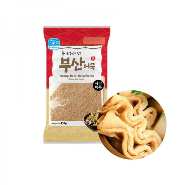 Odeng ciasto rybne płaskie 450g - SEASTORY