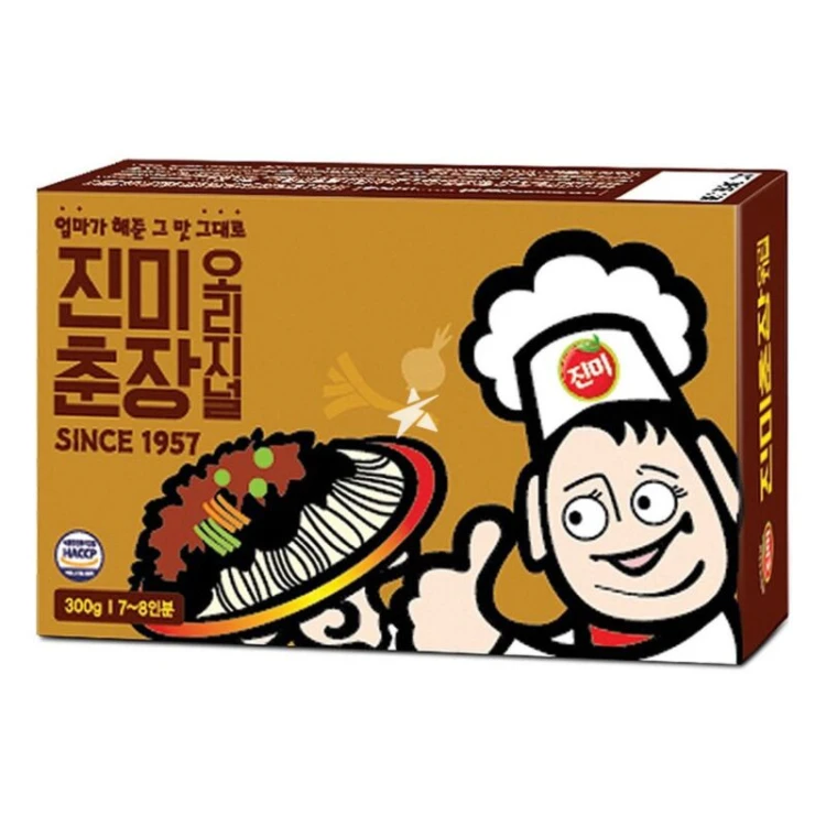 Pasta Jjajang z czarnej fasoli 300g - Jin Mi