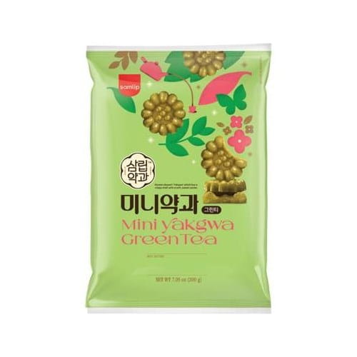 Herbatniki Yakgwa zielona tea mini 200g - Samlip