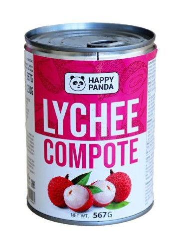 Liczi w syropie 567g - Happy Panda