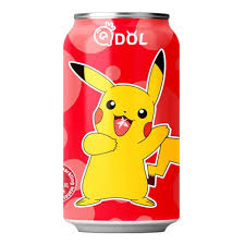 Woda gazowana truskawkowa 330ml - QDOL