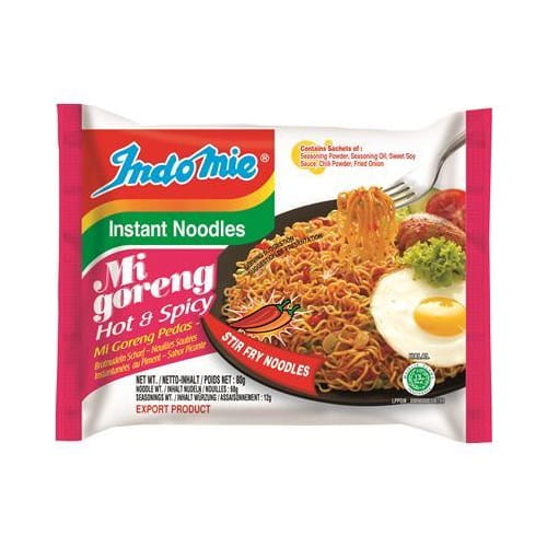 Makaron Mi Goreng Hot&Spicy 40 x 80g