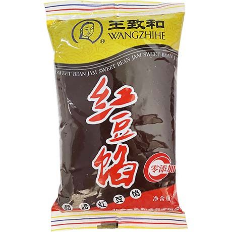 Pasta z czerwonej fasoli (słodka) 500g - Wangzhihe