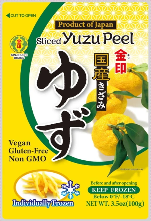 Kizami Yuzu mroż.100g - Kinjirushi