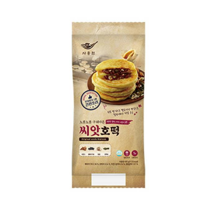 Koreańskie naleśniki Hotteok z orzechami 400g - Saongwon