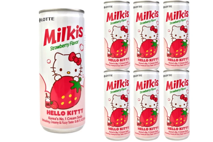 Milkis Strawberry Hello Kitty