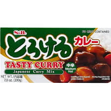Torokeru Curry Medium Hot 200g - S&B