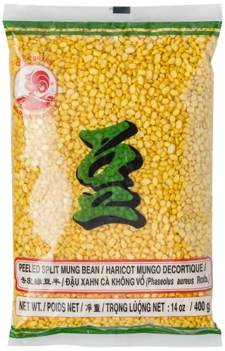 Fasola Mung obłuskane  400g - Cock Brand
