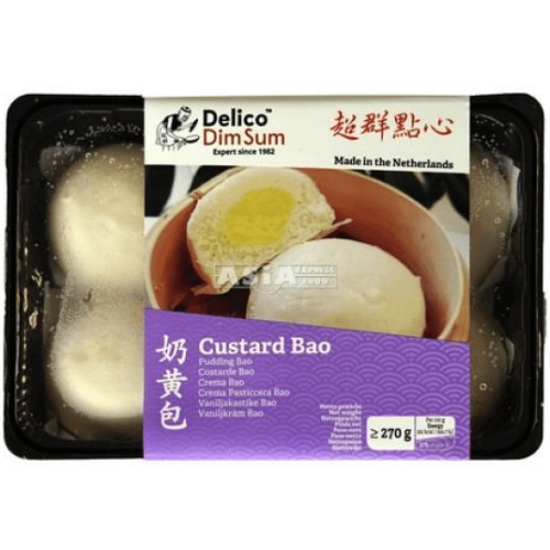 Baozi Custard Bun 270g - Delico Dimsum