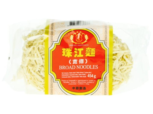 Makaron szeroki (chow mein) pszenny 454g - Spring Happiness