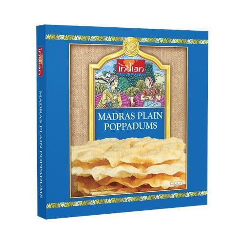 Poppadums Madras 112 g - Truly Indian