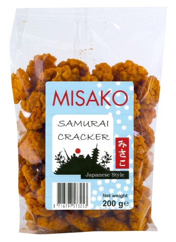 Krakersy ryżowe Samurai mix 200g - Misako