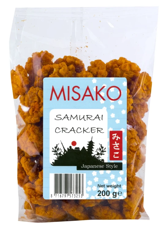 Krakersy ryżowe Samurai mix 200g - Misako