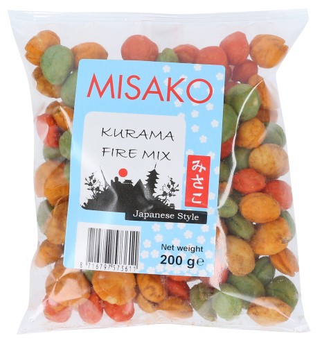 Krakersy ryżowe Kurama mix 200g - Misako