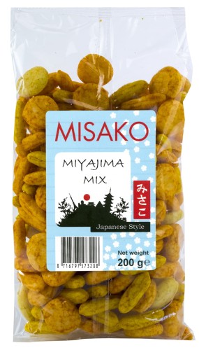Krakersy ryżowe Miyajima mix 200g - Misako