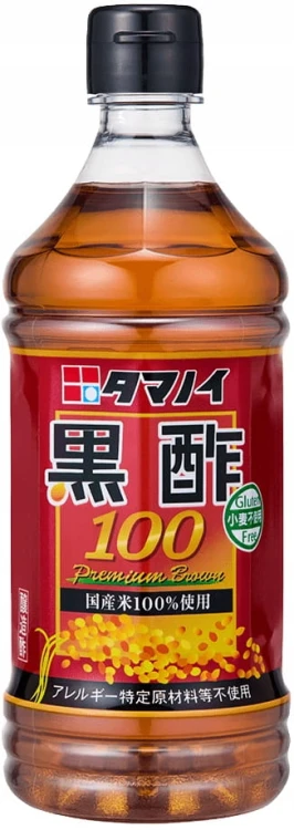 Japoński czarny ocet ryżowy 500ml - Tamanoi