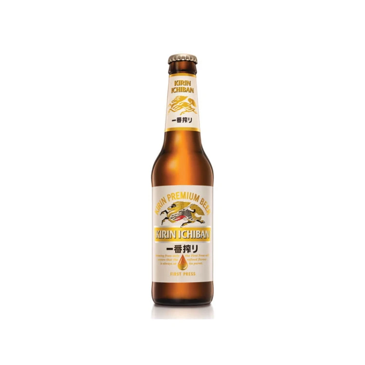 Piwo Japońskie Kirin Ichiban 5% vol. Alc. 330ml - KIRIN ICHIBAN