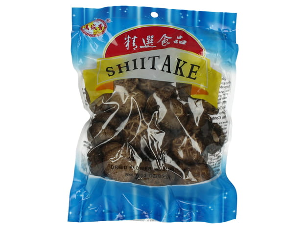 Grzyby suszone Shiitake, Po Ku 85g - City Aroma