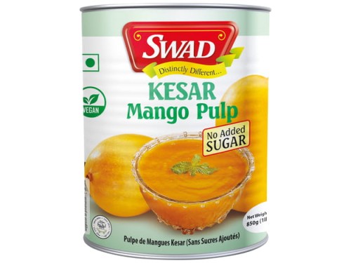 Pulpa mango Kesar bez cukru 850g - Swad