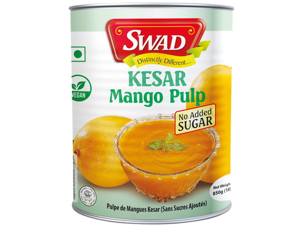 Pulpa mango Kesar bez cukru 850g - Swad