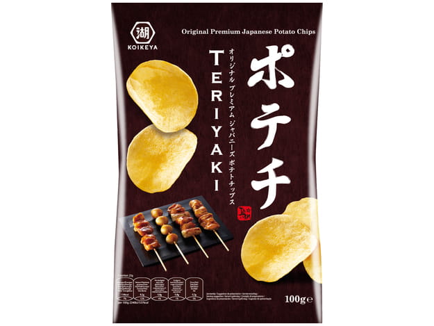 Chipsy ziemniaczane o smaku Teriyaki 100g - Koikeya