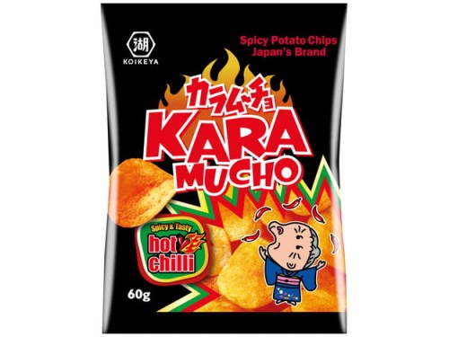 Chipsy ziemniaczane karamucho ostre 60g - Koikeya