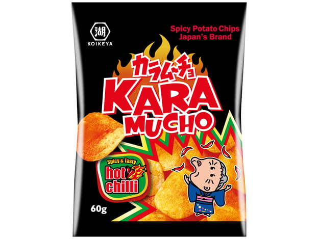 Chipsy ziemniaczane karamucho ostre 60g - Koikeya