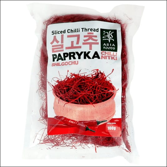 Papryka Shilgochu chili nitki 100g - Asia Foods