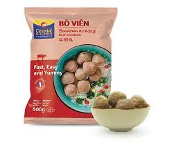 Kulki mięsne wołowe Bo vien 500g - Oriental Kitchen