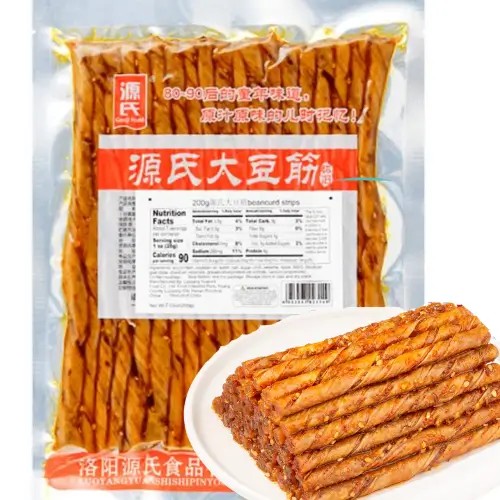 Genji Latiao Spicy Beancurd Pikantne Paski Sojowe 200g - Genji