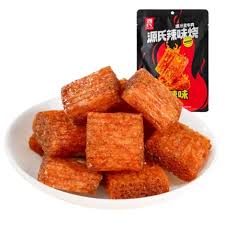 Genji Latiao Gluten Chunk Super Spicy Ekstra Ostre Kawałki 72g - Genji