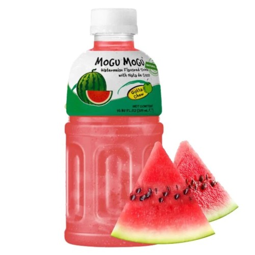 Mogu Mogu Napój Arbuzowy z Galaretką Nata de Coco 320ml - Mogu Mogu