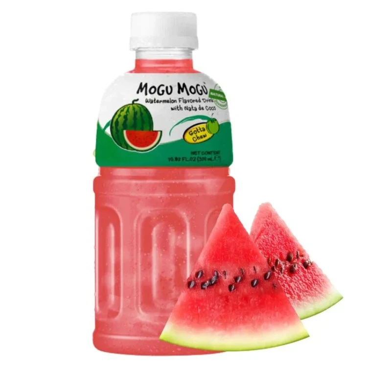 Mogu Mogu Napój Arbuzowy z Galaretką Nata de Coco 320ml - Mogu Mogu
