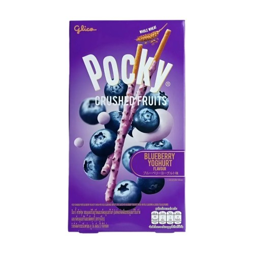 Pocky Crushed Fruits Blueberry Yoghurt 38g - Glico