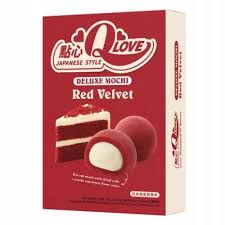 Mochi o smaku red velvet 168g - Taiwan Dessert