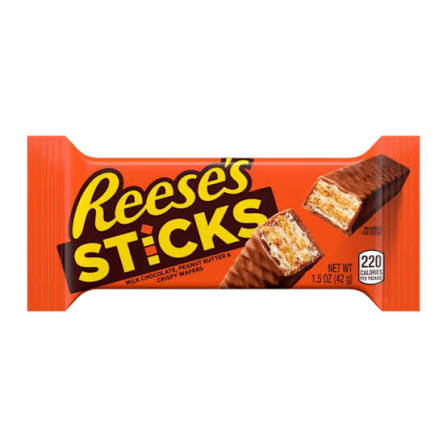 Reese's Sticks peanut butter creme and crispy wafers 42g - Reese's